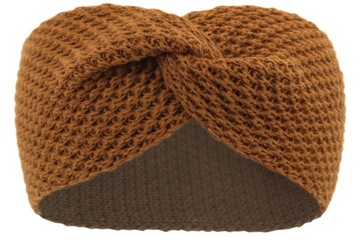 Женская повязка на голову на голове тепло