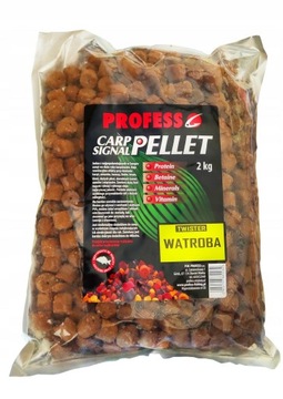 Profess Pellet Twister 2KG wątroba SUM WĘGORZ 12mm