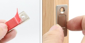 ЗАМОК МАГНИТНЫЙ, СЕРЕБРЯНАЯ МЕБЕЛЬНАЯ ЗАЩЕЛКА