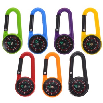 12 шт. Практичный карманный компас для походов.