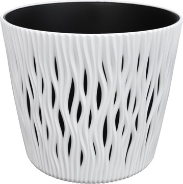 КРЫШКА ДЛЯ ЦВЕТОЧНОГО ВАЗОНА С ПЕСОЧНОЙ КРУГЛОЙ ВСТАВКОЙ DSR260 PROSPERPLAST