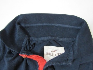 HOLLISTER ORYGINALNE GRANATOWE POLO Abercrombie /L