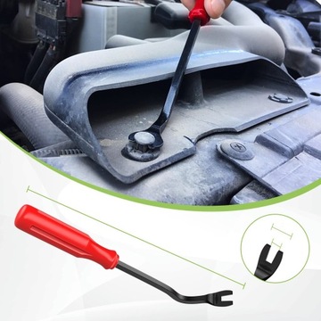 НАБОР АВТОМОБИЛЬНЫХ ЗАЖИМОВ 655 ШТ. + ЗАЖИМЫ ДЛЯ СНЯТИЯ СЪЕМНИКА + Кабельные стяжки