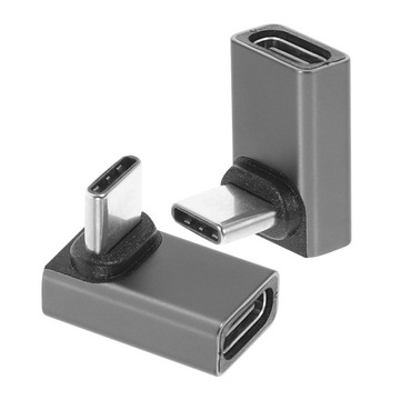 2 шт. USB-адаптер C, угол 90 градусов, тип C
