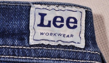 LEE spodnie SLIM skinny blue LUKE WORKER W31 L34