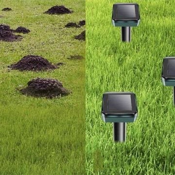 3x СИЛЬНЫЙ ОТПУСКАТЕЛЬ СОЛНЕЧНЫХ КРОТОВ ДЛЯ ГРЫЗУНОВ ДЛЯ КРОТОВ, ПОЛЕВОК, ВИБРАЦИОННЫХ XXL