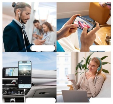 Адаптер для наушников USB C MINI JACK AUX для Samsung и iPhone 15