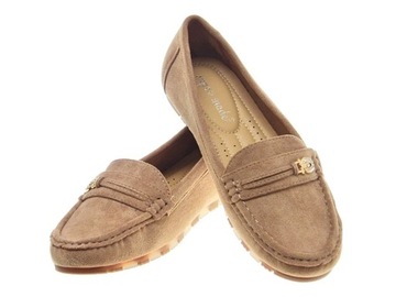 ЛОФЕРЫ ЖЕНСКИЕ ЗАМШЕВЫЕ цвета хаки, размер 40