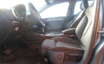 Audi A3 8V Sportback 5d Facelifting 2.0 TDI 150KM 2017 Audi a3 2017r, SPORTBACK, 2.0 TDI AUT. Uszkodzony, Poobijany. Jezdzi. VAT, zdjęcie 6