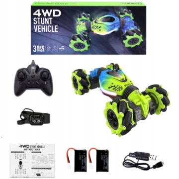 Dálkově Ovládané Auto 2.4 Ghz 360 Rotace Dárek Pro