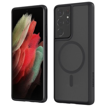 ЧЕХОЛ ДЛЯ GALAXY S21 ULTRA HYBRID MAG ЧЕХОЛ МАГНИТНЫЙ МАТОВЫЙ ДЛЯ MAGSAFE