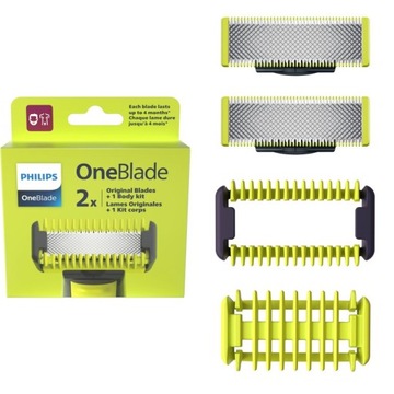 Philips OneBlade QP620/50 zestaw 2 ostrza nasadka