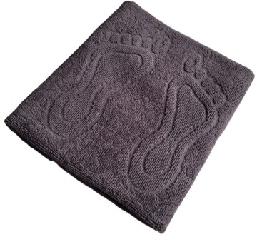 STOPKA ŁAZIENKOWA ROSA RĘCZNIK POD NOGI YORK 50x70 GRIS 400g/m2