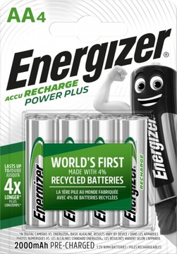Energizer Plus AA 1.2V 2000 мАч батарея 8 ПК