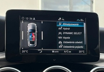 Mercedes Klasa C W205 2020 Mercedes-Benz Klasa C Avantgarde Plug-In Automat Navi Kamera Tempomat, zdjęcie 31