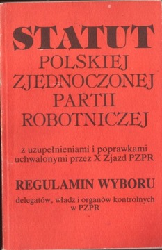 Statut PZPR