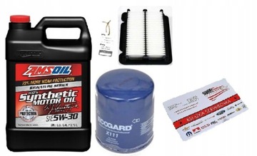 AMSOIL 5W30 + FILTRY CHEVROLET AVEO 1,6 04-08