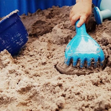 ПЕСОК ДЛЯ ПЕСОЧНИЦЫ ЛЕГКИЙ ЧИСТЫЙ ДЕТСКИЙ ПЕСОК ДЛЯ ИГРОВ САДА 20кг