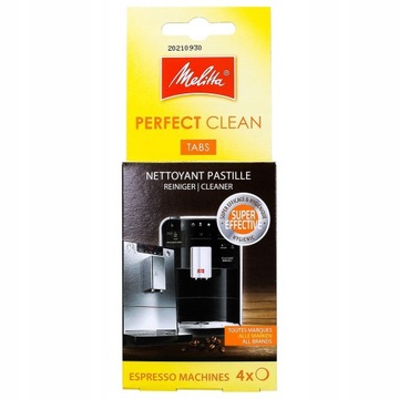 Таблетки для чистки кофемашин Melitta Lattecia CI Latte Select 4 шт.