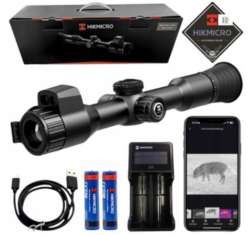 Luneta Noktowizyjna Celownik Noktowizyjny Hikmicro Alpex A40EL 4K Lite LRF