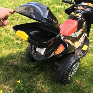 ДЕТСКИЙ МОТОЦИКЛ НА АККУМУЛЯТОРЕ, МУЗЫКА, СВЕТОДИОДНАЯ ИГРУШКА