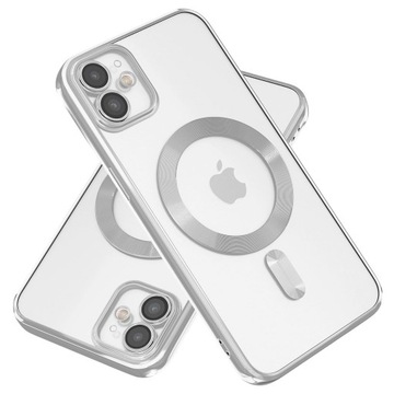 ETUI CASE OBUDOWA DO IPHONE 11 SREBRNY MAGSAFE