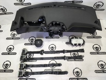 PEUGEOT 208 II 2019 DESKA KONZOLA AIRBAG PÁSY ORIG.