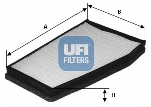 FILTR KABINA 53.133.00 UFI