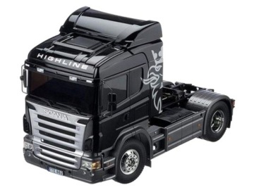 Scania R470 Highline Full Option Black RTR Tamiya