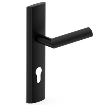 ЧЕРНАЯ РУЧКА С ВЕРХНЕЙ ПАНЕЛЬЮ ДЛЯ ВНЕШНИХ ДВЕРЕЙ ЛЕВАЯ ПРАВАЯ, МЕСТО 72