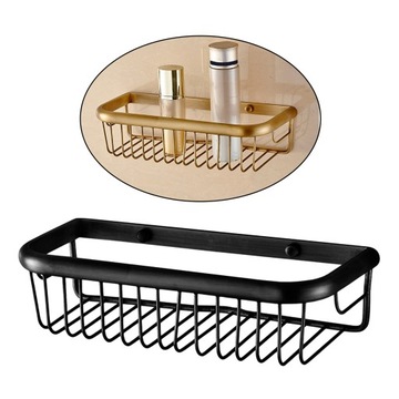 Полочка для ванной комнаты из латуни, 30 см.