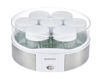 AUTOMATYCZNA JOGURTOWNICA 7 SŁOIKÓW SILVERCREST 18W