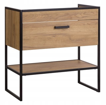 Szafka pod umywalkę 80 BROOKLIN 821 stojąca LOFT