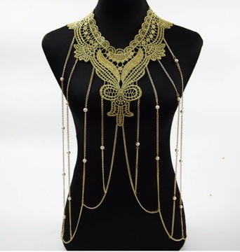 РЕТРО ЮВЕЛИРНЫЕ УКРАШЕНИЯ ЦЕПЬ КРУЖЕВА v4