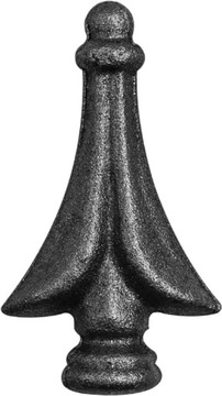 grot stalowy kuty 055 (H80x45 mm, fi 20 mm)