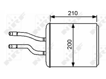 NRF 53244 NÁHRADA TEPLÁ TOPENÍ INTERIÉR