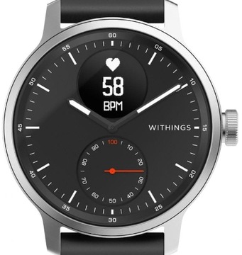 Smartwatch Withings ScanWatch 42 mm czarny