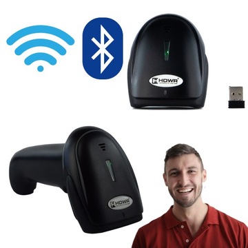 SKANER QR czytnik kodów BLUETOOTH WIFI SKANOWANIE KODU Z EKRANU PAMIĘĆ