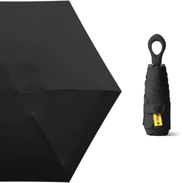 Маленький дождь зонтик солнцезащитный крем UPF50 Складывается мини -фильтр