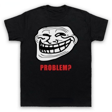 Modna męska koszulka TROLLFACE MEME RAGE