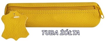 КРУГЛЫЙ КОЖАНЫЙ ЧЕХОЛ ДЛЯ КАРАНДА, НАТУРАЛЬНАЯ КОЖА 100%