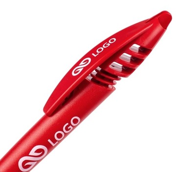 DŁUGOPIS DŁUGOPISY REKLAMOWE Z NADRUKIEM Z LOGO SHARK 100 SZT