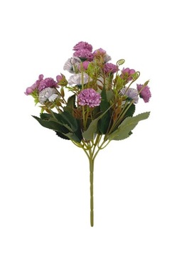 Bukiet goździków 27 cm fioletowy