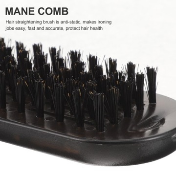 Выпрямители для волос Двусторонняя щетка для волос