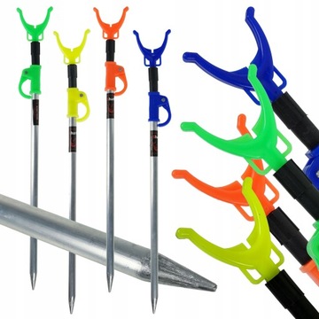 2x СИГНАЛИЗАЦИЯ ПОКУСКИ 2x Поддержка 2x батарейки + застежка-липучка