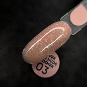 NAILSOFTHEDAY Cover Base Nude Shimmer 03 10 мл для наращивания