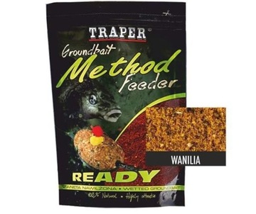 Zanęta gotowa Traper Ready Method Feeder 750 g Wanilia