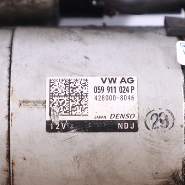 AUDI A6 C7 A7 4G STARTÉR MOTOR DIESEL DENSO 059911024P