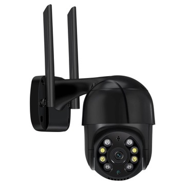 ВНЕШНЯЯ IP-КАМЕРА С ЗУМОМ, WiFi, 8 МП, ЧЕРНАЯ