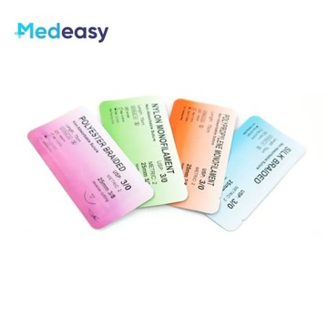 Учебный набор для наложения швов с силиконовой подушечкой для кожи и сеткой для студентов-медиков